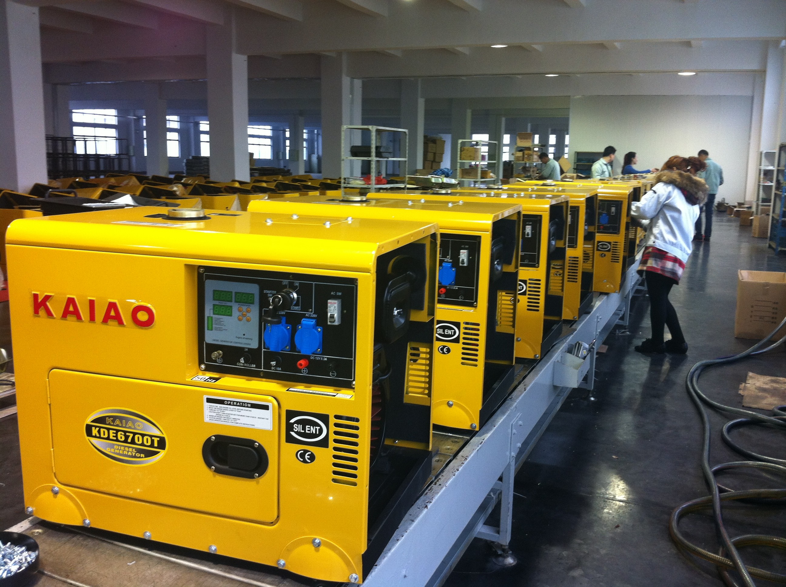 Wuxi Kaiao Power Machinery Co.,Ltd. خط تولید کارخانه