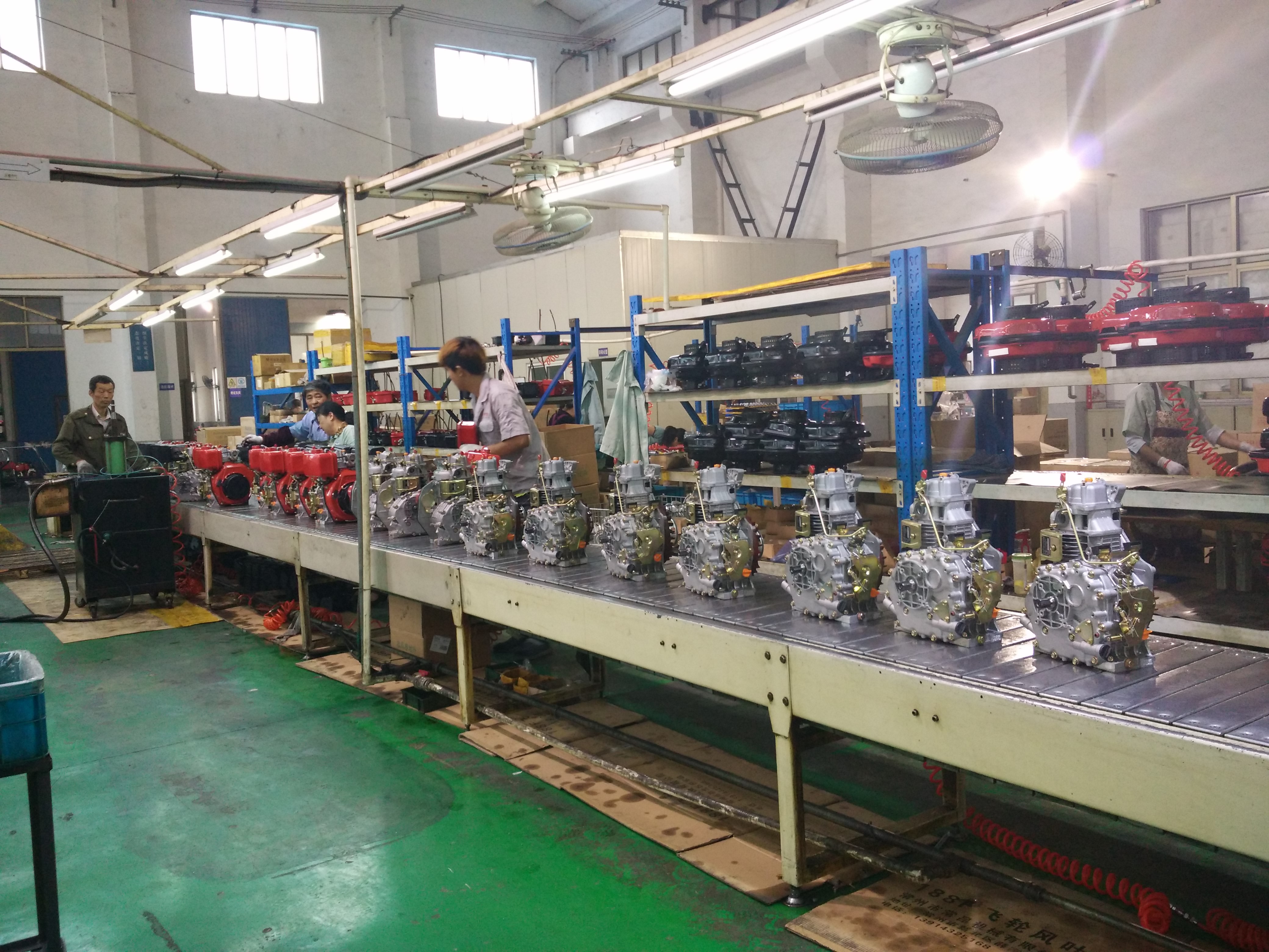 Wuxi Kaiao Power Machinery Co.,Ltd. خط تولید کارخانه