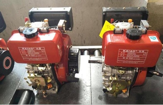 پایین لرزش 2500W پمپاژ تنظیم موتور دیزل جمع و جور طراحی تزریق مستقیم کامل