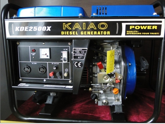 3.75kva سفارشی در پنجره باز دیزل ژنراتور 3 فاز با پس زدن ها