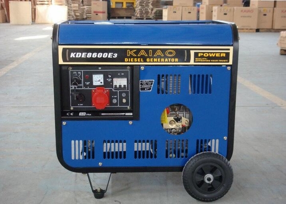 Open Frame Electric Start Diesel Generator With Kaiao Air-Cooled Engines