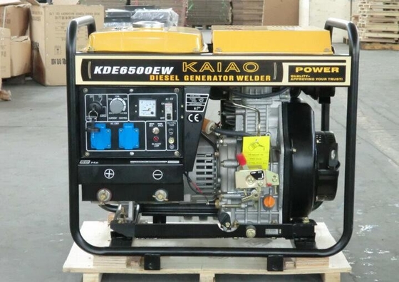 در پنجره باز دیزل ژنراتور جوشکاری 3000rmp 50HZ 200A با برق ها