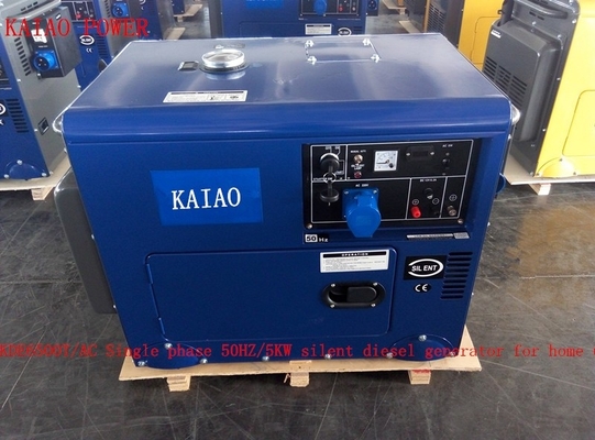 Silent Running Household Diesel Generators 50HZ 220V CE Certification
