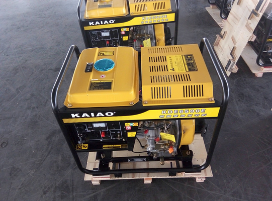 Welding Generator Set Small Diesel Generators KDE6500EW 12 Months Warranty
