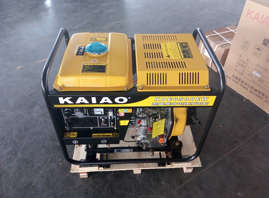 Welding Generator Set Small Diesel Generators KDE6500EW 12 Months Warranty