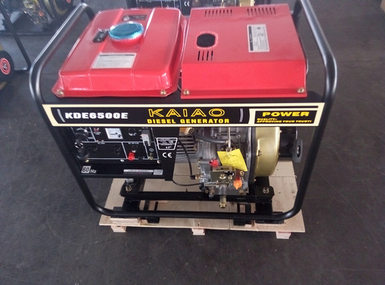 Key Start Open Frame Small Diesel Generators Set , Single Phase Diesel Generator