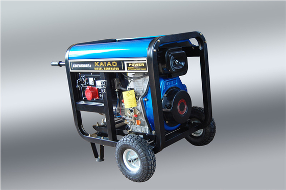 Open Frame Air Cooled Diesel Generator 5.5Kva Self Excited Constant Voltage Excitation