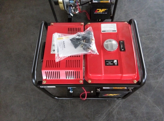 2KW Red Portable Silent Power Generators With Electric Start And Hand Start System