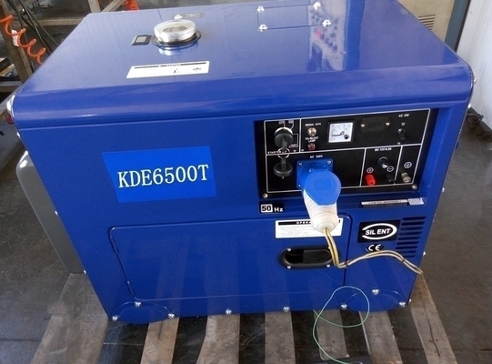 Home Use Soundproof Diesel Generator , Low Noise Diesel Generator 912*532*740mm