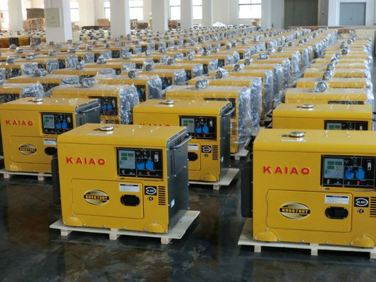Portable 3KW Silent Diesel Generator With AVR Self-Excited Constant Voltage