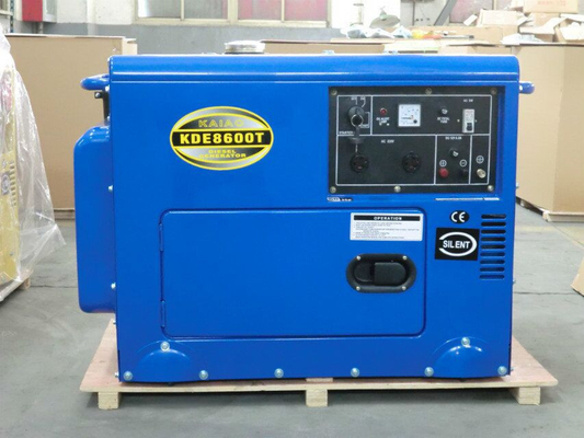 Industrial Air Cooled Quiet Diesel Generator With 3000 / 3600 Rpm Engine Speed
