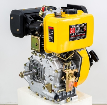 موتور دیزل خنک کننده کوچک Ka170f 4hp برای قایق ها / تیلرها