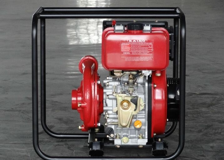Clean Water / Sewage Cast Iron High Pressure Water Pump 2 Inch ISO SGS Certification