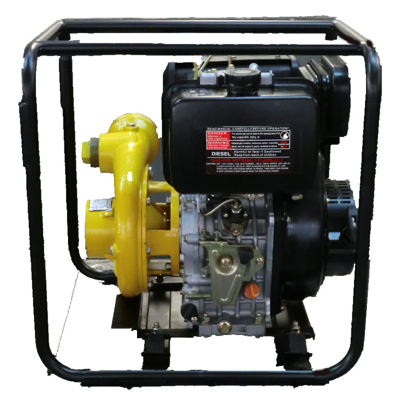 3 Inch Diesel Fuel Driven High Pressure Water Pump 5.5L Fuel Tank KDP30HS