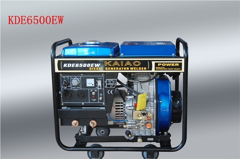 DC180A Open Frame Diesel Welder Generator 2KW AC Single Phase For Home