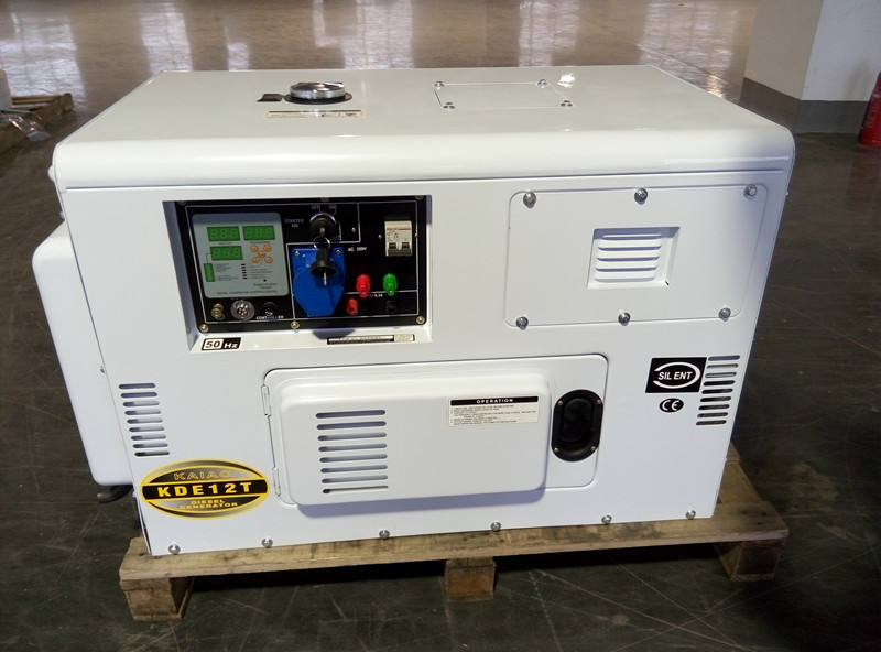 KDE12T 8KW ژنراتور دیزل کوچک قابل حمل ، ژنراتور موتور دیزل با شروع الکتریکی